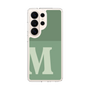 スリムプロテクションケース［ オリジナル - initial two tone - M green ］