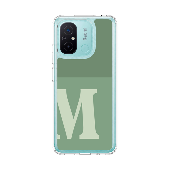 スリムプロテクションケース［ オリジナル - initial two tone - M green ］
