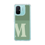 スリムプロテクションケース［ オリジナル - initial two tone - M green ］