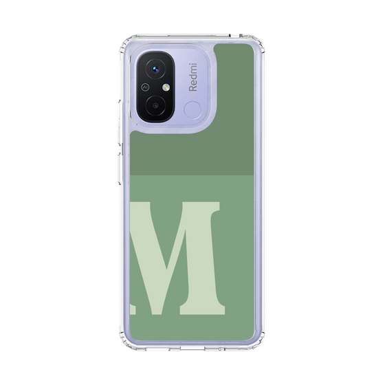 スリムプロテクションケース［ オリジナル - initial two tone - M green ］