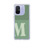 スリムプロテクションケース［ オリジナル - initial two tone - M green ］