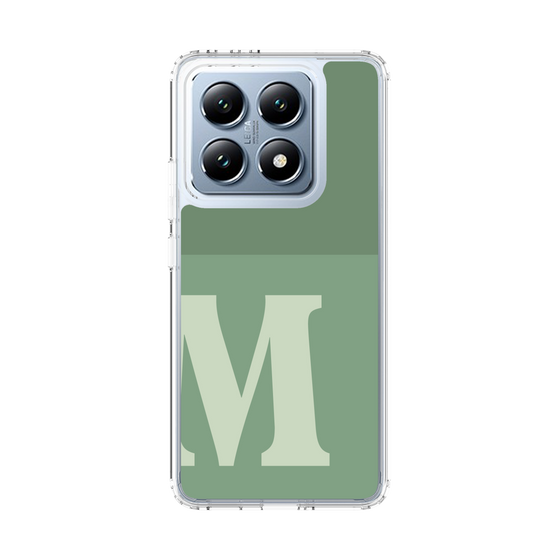 スリムプロテクションケース［ オリジナル - initial two tone - M green ］