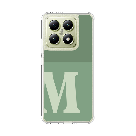 スリムプロテクションケース［ オリジナル - initial two tone - M green ］