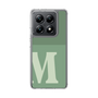 スリムプロテクションケース［ オリジナル - initial two tone - M green ］