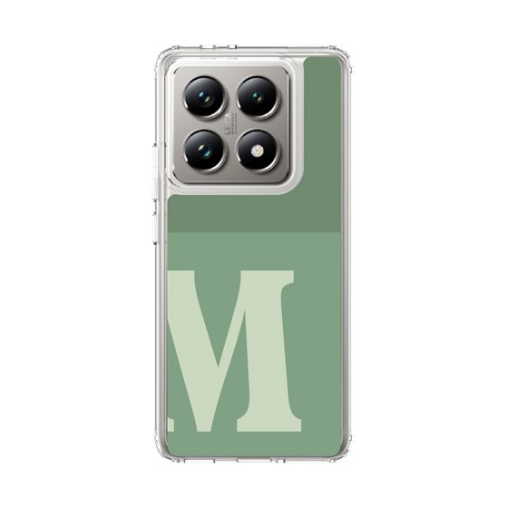 スリムプロテクションケース［ オリジナル - initial two tone - M green ］
