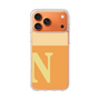 スリムプロテクションケース［ オリジナル - initial two tone - N orange ］