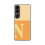 スリムプロテクションケース［ オリジナル - initial two tone - N orange ］