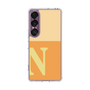スリムプロテクションケース［ オリジナル - initial two tone - N orange ］
