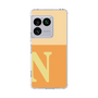 スリムプロテクションケース［ オリジナル - initial two tone - N orange ］