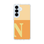スリムプロテクションケース［ オリジナル - initial two tone - N orange ］