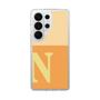 スリムプロテクションケース［ オリジナル - initial two tone - N orange ］
