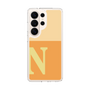 スリムプロテクションケース［ オリジナル - initial two tone - N orange ］