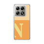 スリムプロテクションケース［ オリジナル - initial two tone - N orange ］