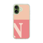 スリムプロテクションケース［ オリジナル - initial two tone - N pink ］