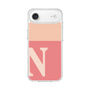 スリムプロテクションケース［ オリジナル - initial two tone - N pink ］