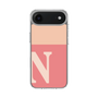 スリムプロテクションケース［ オリジナル - initial two tone - N pink ］