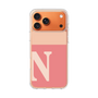 スリムプロテクションケース［ オリジナル - initial two tone - N pink ］
