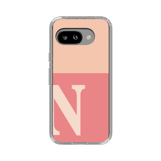 スリムプロテクションケース［ オリジナル - initial two tone - N pink ］