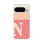スリムプロテクションケース［ オリジナル - initial two tone - N pink ］