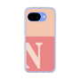 スリムプロテクションケース［ オリジナル - initial two tone - N pink ］