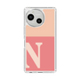 スリムプロテクションケース［ オリジナル - initial two tone - N pink ］
