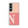 スリムプロテクションケース［ オリジナル - initial two tone - N pink ］
