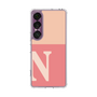スリムプロテクションケース［ オリジナル - initial two tone - N pink ］