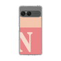 スリムプロテクションケース［ オリジナル - initial two tone - N pink ］