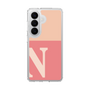 スリムプロテクションケース［ オリジナル - initial two tone - N pink ］