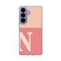 スリムプロテクションケース［ オリジナル - initial two tone - N pink ］