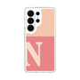 スリムプロテクションケース［ オリジナル - initial two tone - N pink ］
