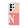 スリムプロテクションケース［ オリジナル - initial two tone - N pink ］