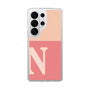 スリムプロテクションケース［ オリジナル - initial two tone - N pink ］
