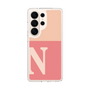 スリムプロテクションケース［ オリジナル - initial two tone - N pink ］