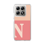 スリムプロテクションケース［ オリジナル - initial two tone - N pink ］