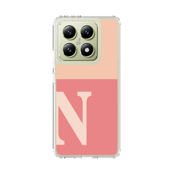 スリムプロテクションケース［ オリジナル - initial two tone - N pink ］