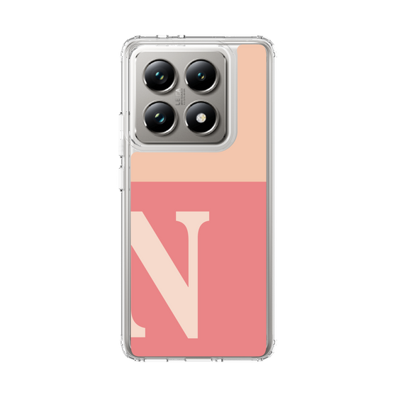 スリムプロテクションケース［ オリジナル - initial two tone - N pink ］