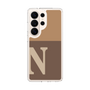 スリムプロテクションケース［ オリジナル - initial two tone - N brown ］