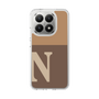 スリムプロテクションケース［ オリジナル - initial two tone - N brown ］