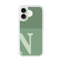 スリムプロテクションケース［ オリジナル - initial two tone - N green ］