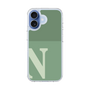 スリムプロテクションケース［ オリジナル - initial two tone - N green ］