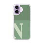 スリムプロテクションケース［ オリジナル - initial two tone - N green ］