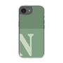 スリムプロテクションケース［ オリジナル - initial two tone - N green ］