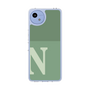 スリムプロテクションケース［ オリジナル - initial two tone - N green ］
