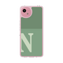スリムプロテクションケース［ オリジナル - initial two tone - N green ］