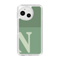 スリムプロテクションケース［ オリジナル - initial two tone - N green ］