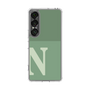 スリムプロテクションケース［ オリジナル - initial two tone - N green ］