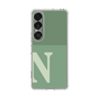 スリムプロテクションケース［ オリジナル - initial two tone - N green ］