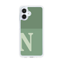 スリムプロテクションケース［ オリジナル - initial two tone - N green ］