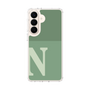 スリムプロテクションケース［ オリジナル - initial two tone - N green ］